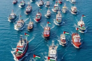 Gaza: proteggere la Global Sumud Flotilla? La paura fa novanta e l’ipocrisia novantuno!